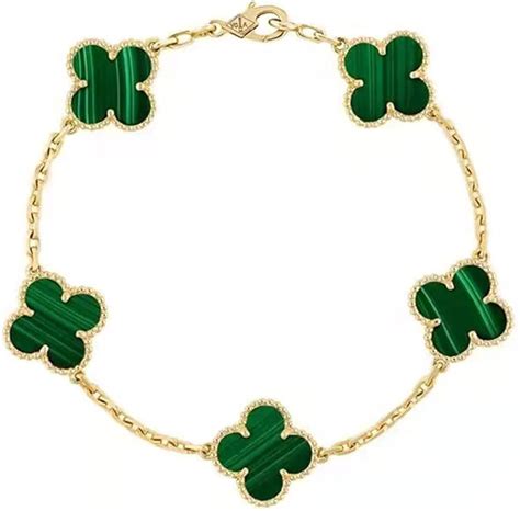 van cleef and arpels clover bracelet replica|van cleef clover bracelet price.